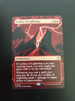 Leyline of Lightning Wilds of Eldraine: Enchanting Tales Regular Rare Mtg 45 - Image 1