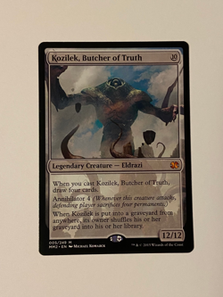 Magic the Gathering : MODERN MASTERS 2015 Kozilek Butcher of Truth NM MTG - Image 1