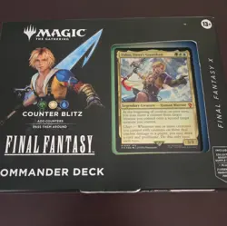 MTG Magic The Gathering Final Fantasy X Commander Deck Sealed Counter Blitz - Image 1