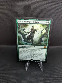 MTG Nissa, Resurgent Animist NM March of the Machine: The Aftermath - Image 1