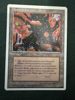 Mishra’s Factory (1994 Antiquities) - Classic MTG Magic The Gathering - Image 1