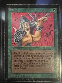MTG Berserk | Limited Edition Beta | HP - Image 1