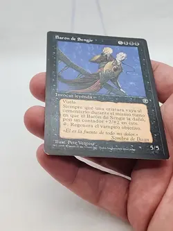 Baron De Sengir MTG Spanish Homelands Homelands Reserve List Legend *CCGHouse* - Image 4