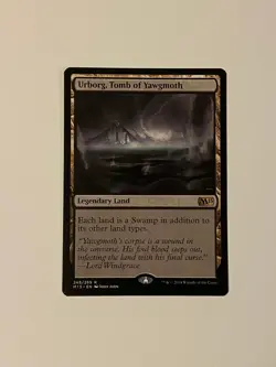 Magic the Gathering : CORE SET 2015 Urborg, Tomb of Yawgmoth NM MTG - Image 1