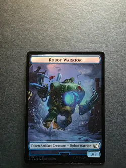 MTG Emblem Foil Sephiroth, One-Winged Angel Robot Warrior Double-Sided Token FF - Image 2