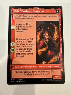 MTG Clive, Ifrit's Dominant Final Fantasy 0133 Magic the Gathering Card - Image 3