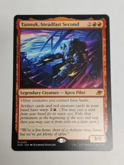 MTG Edge of Eternities M Tannuk, Steadfast Second #0162 non-foil - Image 1