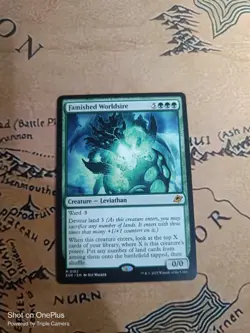 MTG Famished Worldsire Edge of Eternities Mint Condition - Image 1