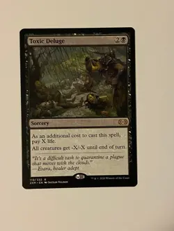 Magic the Gathering : DOUBLE MASTERS Toxic Deluge NM MTG - Image 1
