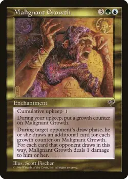 MTG Malignant Growth Mirage R (LIGHTLY PLAYED) - Image 1