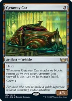 Getaway Car NM #237 Streets of New Capenna MTG - Image 1