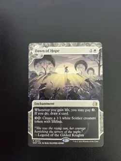 Dawn of Hope Wilds of Eldraine: Enchanting Tales Regular Rare Mtg 02 - Image 1