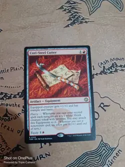 MTG Cori-Steel Cutter [Tarkir: Dragonstorm] Near Mint - Image 1