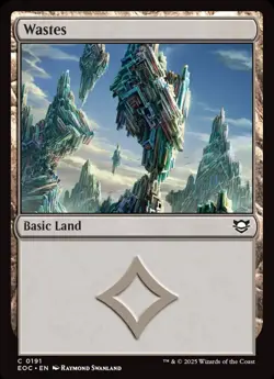 1x Wastes [Edge of Eternities Commander] Magic MTG - Image 1