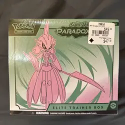 Paradox Rift ETB Elite Trainer Box Scarlet & Violet Iron Valiant Pokemon TCG - Image 1