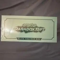 Paradox Rift ETB Elite Trainer Box Scarlet & Violet Iron Valiant Pokemon TCG - Image 2