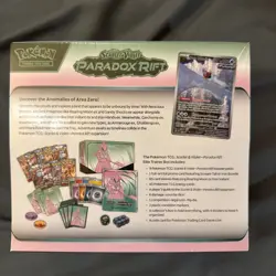Paradox Rift ETB Elite Trainer Box Scarlet & Violet Iron Valiant Pokemon TCG - Image 3