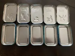 Pokemon TCG: Kanto Friends Mini Tins Complete Art Set ~ All 5 Tins ~ *EMPTY* - Image 3