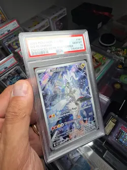 POKEMON PSA 10 2025 N's Reshiram 167/159 Journey Together Box Topper Promo - Image 3