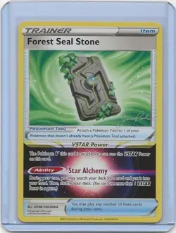 Forest Seal Stone Trainer Pokemon World Championships 2024 Honolulu Jesse Parker - Image 1