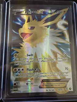 Pokemon TCG Machamp And Jolteon Ex Full Art From Pokemon Generations. - Image 3