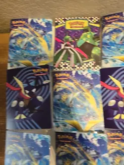 Pokemon TCG Mini Portfolio Binder Lot Of 9 Lugia Vulpix Silver Tempest Holds 60 - Image 2
