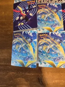 Pokemon TCG Mini Portfolio Binder Lot Of 9 Lugia Vulpix Silver Tempest Holds 60 - Image 4