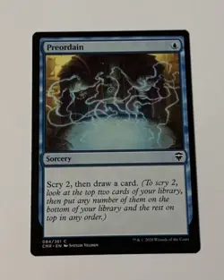 MTG Preordain - Commander Legends NM - Image 1