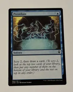 MTG Preordain - Commander Legends NM - Image 1