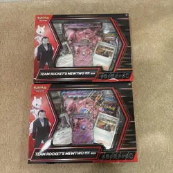 Pokemon TCG: Team Rocket's Mewtwo ex Box - Brand New/Sealed [LOT OF 2] - Image 1