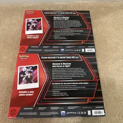 Pokemon TCG: Team Rocket's Mewtwo ex Box - Brand New/Sealed [LOT OF 2] - Image 2