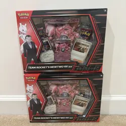 Pokemon TCG: Team Rocket's Mewtwo ex Box - Brand New/Sealed [LOT OF 2] - Image 4