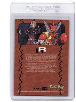 Pokemon Topps Team Rocket Set Scizor - Image 2