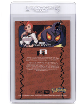 Pokemon Topps Team Rocket Set Arbok - Image 2