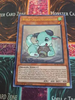 Yugioh World Chalice Guardragon MP18-EN047 Ultra Rare 1st Edition Near Mint - Image 1