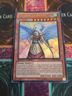 Yugioh Guardian Eatos LC03-EN003 Ultra Rare Limited Near Mint - Image 1