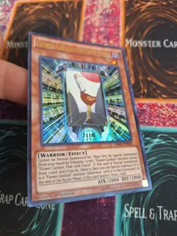 Yugioh Flower Cardian Pine with Crane DRL3-EN035 Ultra Rare 1st Edition NM - Image 2