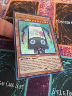 Yugioh Flower Cardian Zebra Grass DRL3-EN032 Ultra Rare 1st Edition Near Mint - Image 2