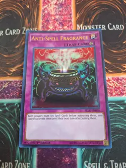 Yugioh Anti-Spell Fragrance BLLR-EN078 Ultra Rare 1st Edition Near Mint - Image 1