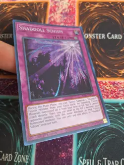 Yugioh Shaddoll Schism RA01-EN077 Secret Rare 1st Edition Near Mint - Image 2