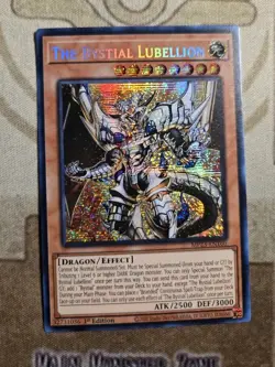 Yugioh The Bystial Lubellion - 25th Anniversary Tin: Dueling Heroes Mega Pack NM - Image 1