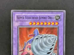Super Vehicroid Jumbo Drill - Super Rare POTD-EN036 - LP- - YuGiOh - Image 2