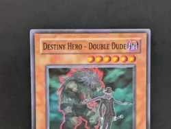 Destiny Hero Double Dude POTD-EN012 1st Edition Ultra Rare Yugioh TCG MP+ - Image 2