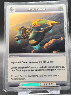 Chaotic Card : Levitaar Turn Of The Tide First Edition Battlegear - Image 1