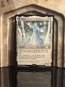 Venat, Heart of Hydaelyn Card Magic the Gathering Final Fantasy - Image 1
