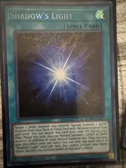 Yu-Gi-Oh TCG Shadow's Light BLMR-EN037 1st Edition Secret Rare Card NM - Image 1