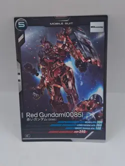 Red Gundam(0085) FQ01-031 C Gundam Arsenal Base Card - Image 1