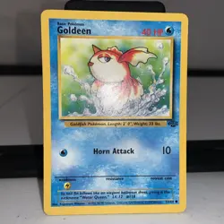 Pokemon GOLDEEN 1st Edition Jungle Pack Fresh quality Card #53/64 - Image 1