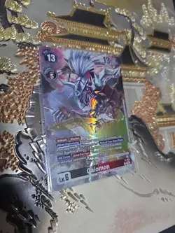 Digimon Card Game Singles Gaiomon Alt Art P-183 P World Convergence - Image 1