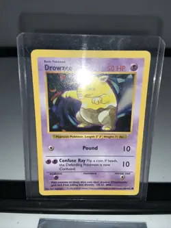DROWZEE Shadowless Pokemon Base Set Card 49/102 -Mint Condition - Image 1